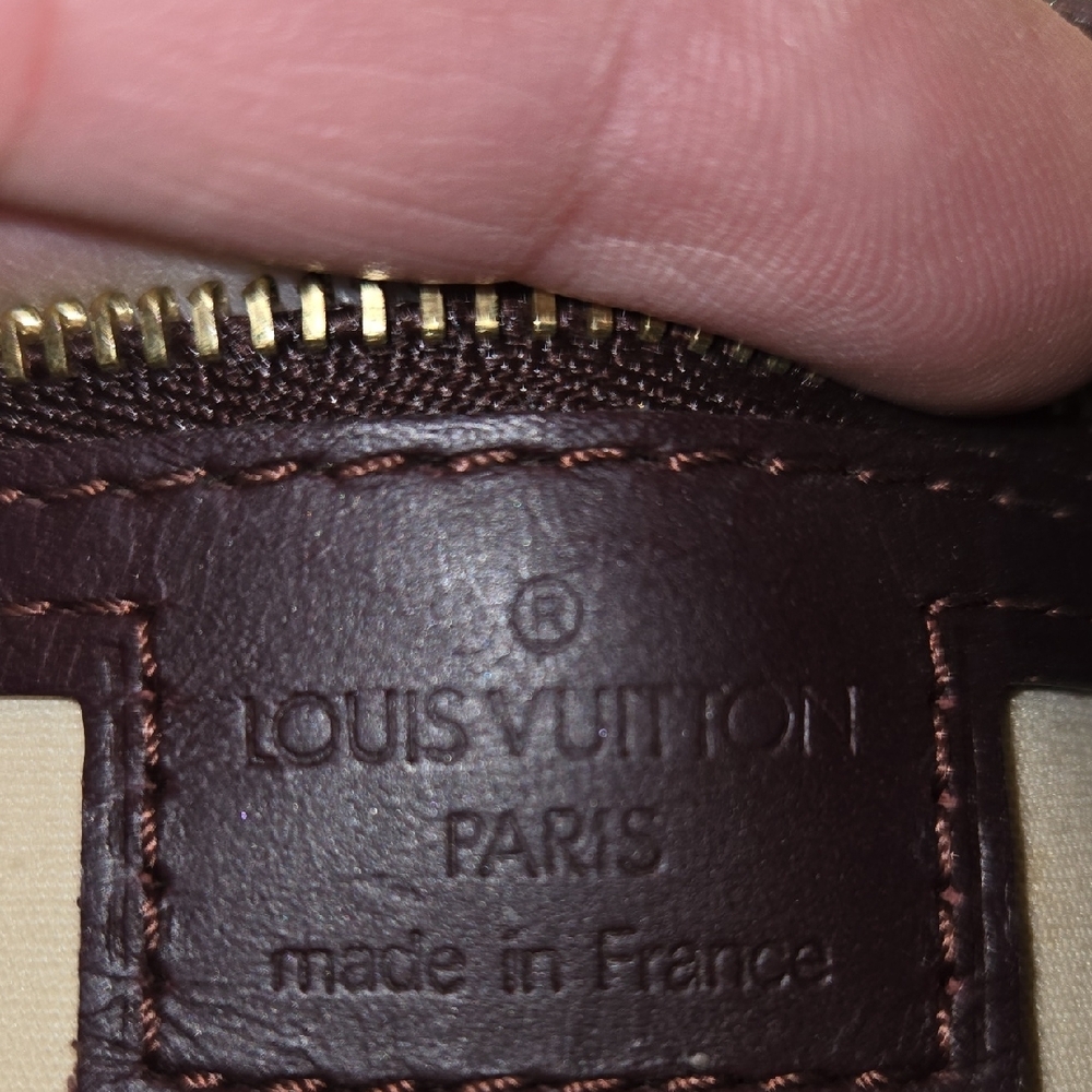 Louis Vuitton Burgandy and Red Monogram Shoulder Bag - Picture 11 of 15